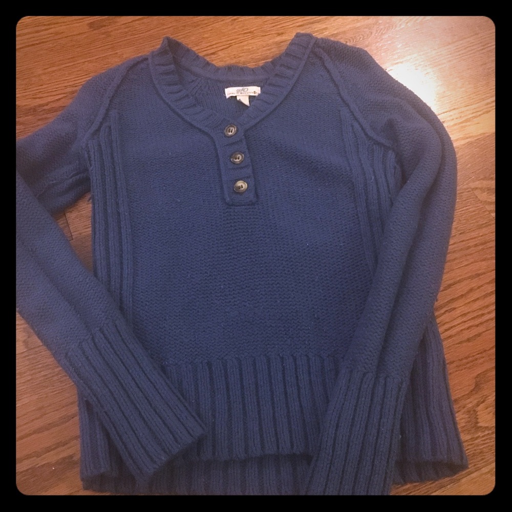 Royal blue sweater